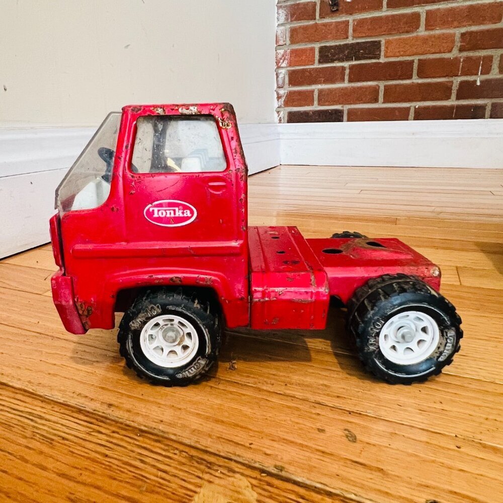 Vintage 1970's Mighty Tonka Pressed Steel 34" Car Carrier Transporter #3991 - Picture 11 of 16